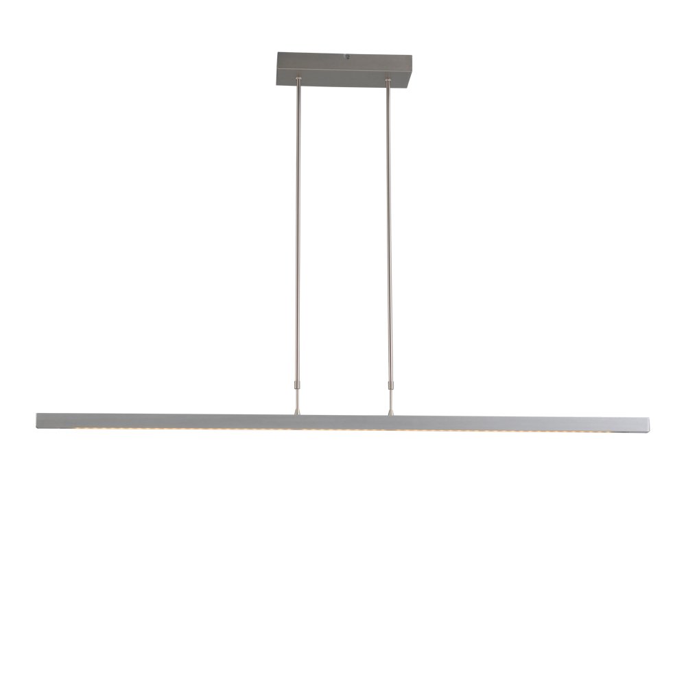 Masterlight Hanglamp eettafel - kantoor Real 3 130cm grijs - 2976-37-S-P-DW