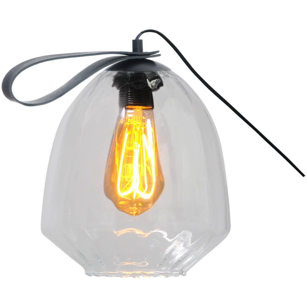 Masterlight Tafellamp Porto Carry met Nicolette helder glas - 4710-05-40-00-12