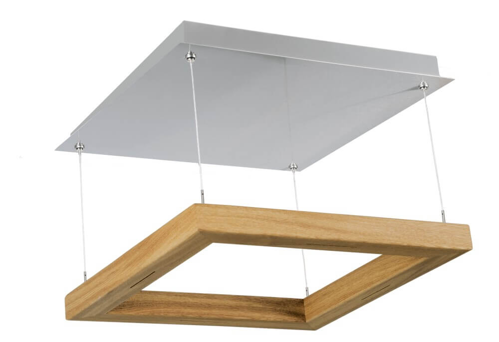 HerzBlut Led plafondlampLeonora van hout - oak oiled - 10430 afbeelding