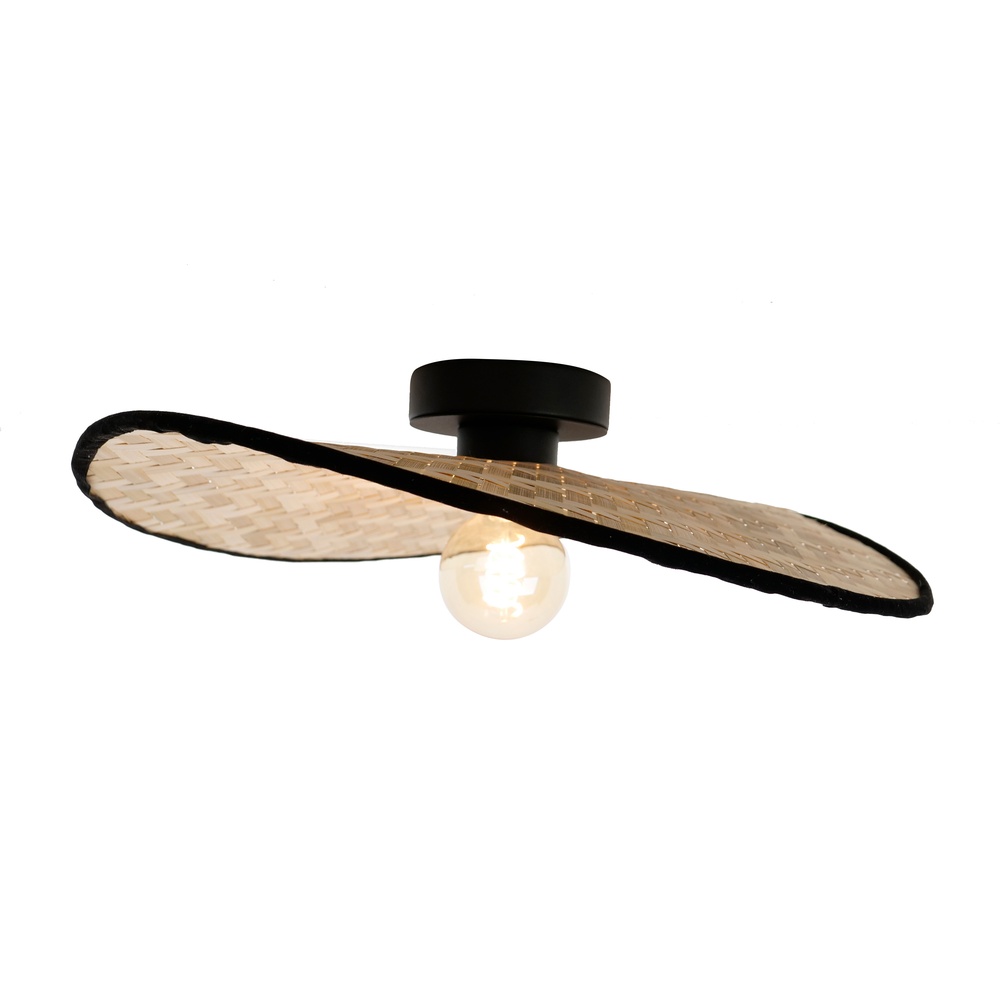 Eglo Rotan plafondlamp Marywell 52x34cm - E27 - 44043