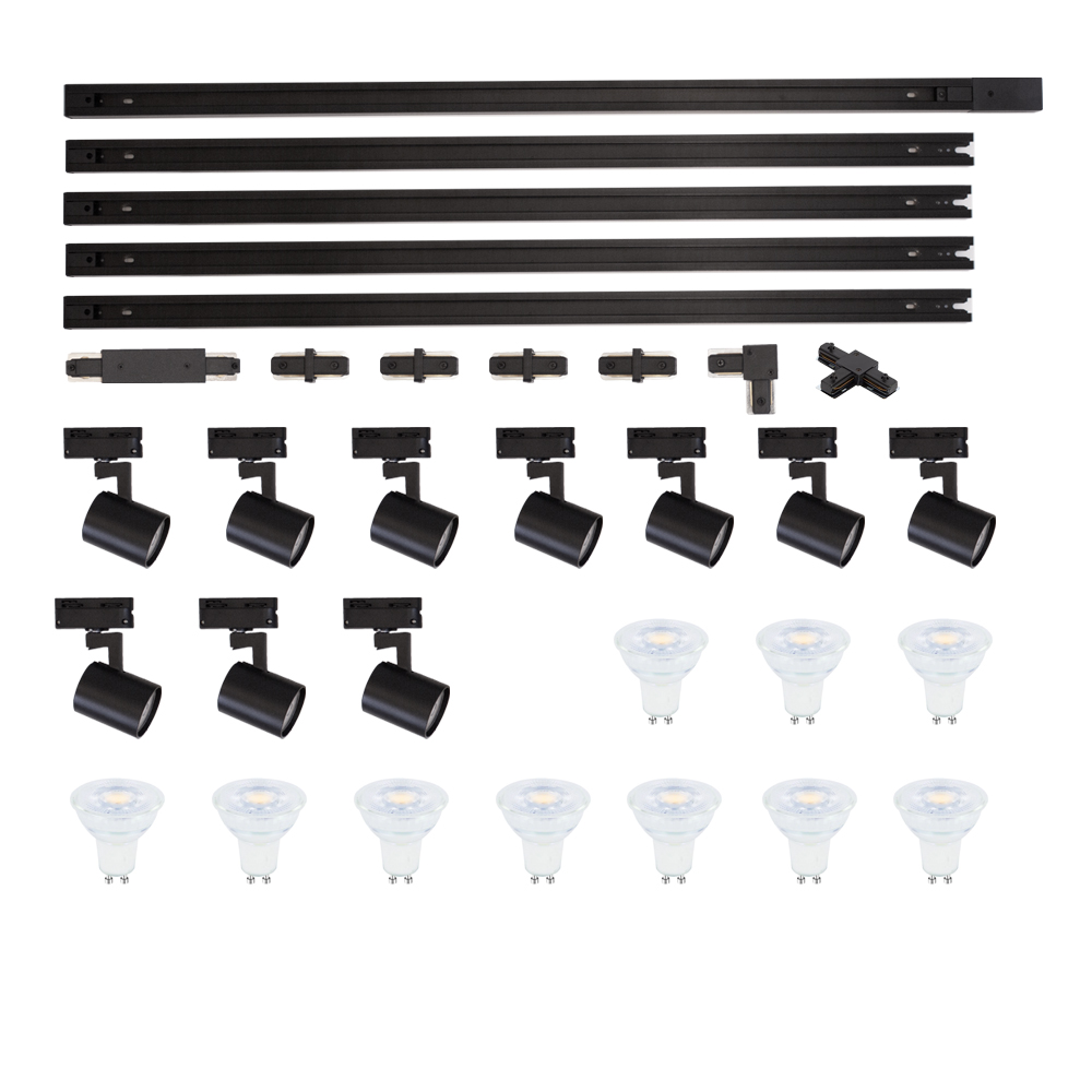 Lyora Railset 5 meter Unik met 10 spots - 114605