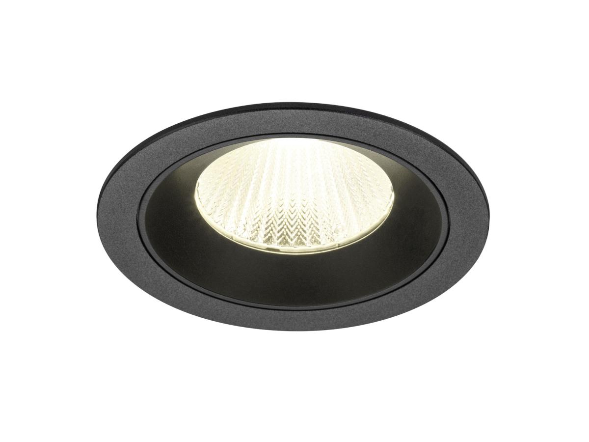 SLV InbouwspotNuminos L zwart 4000K - 40gr - 1009795