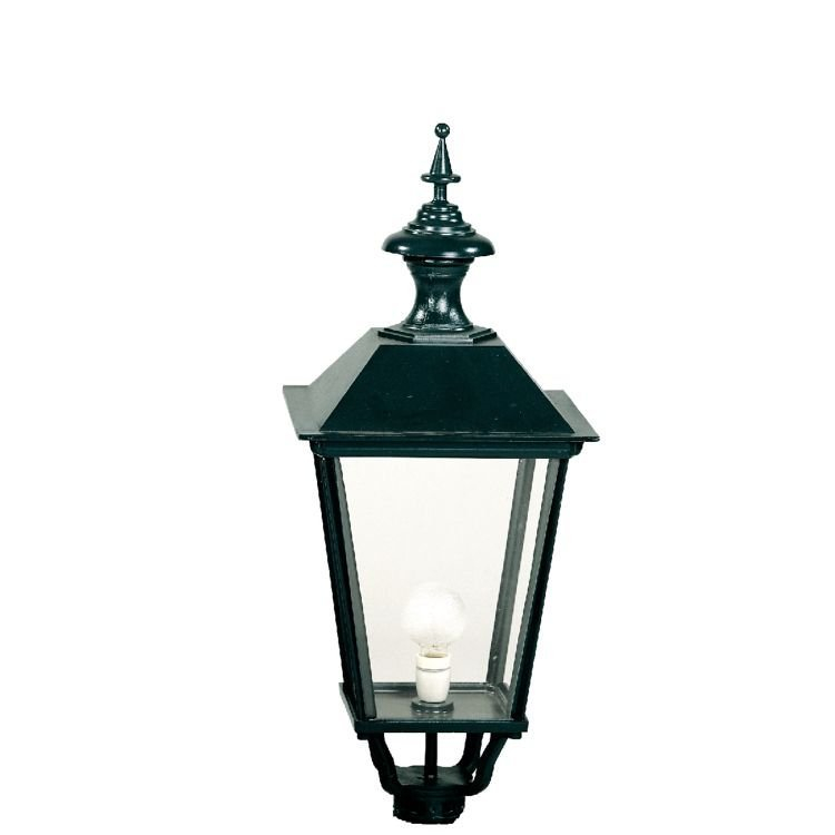 KS Verlichting Vierkante lantaarn lamp Bergeijk K6C nostalgie - zwart - 1420