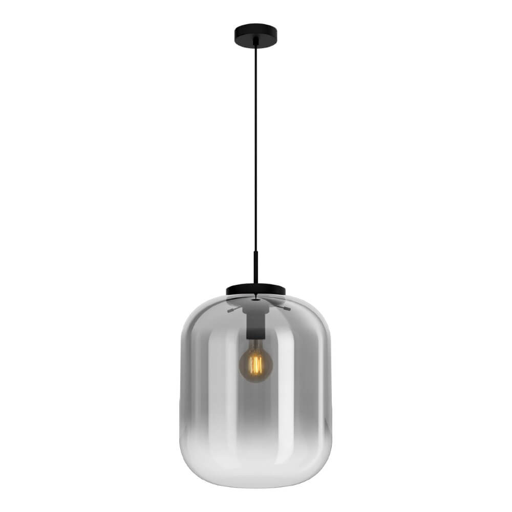 Stars of Light Zwarte hanglamp Bulciago design Ø 35cm - 39674