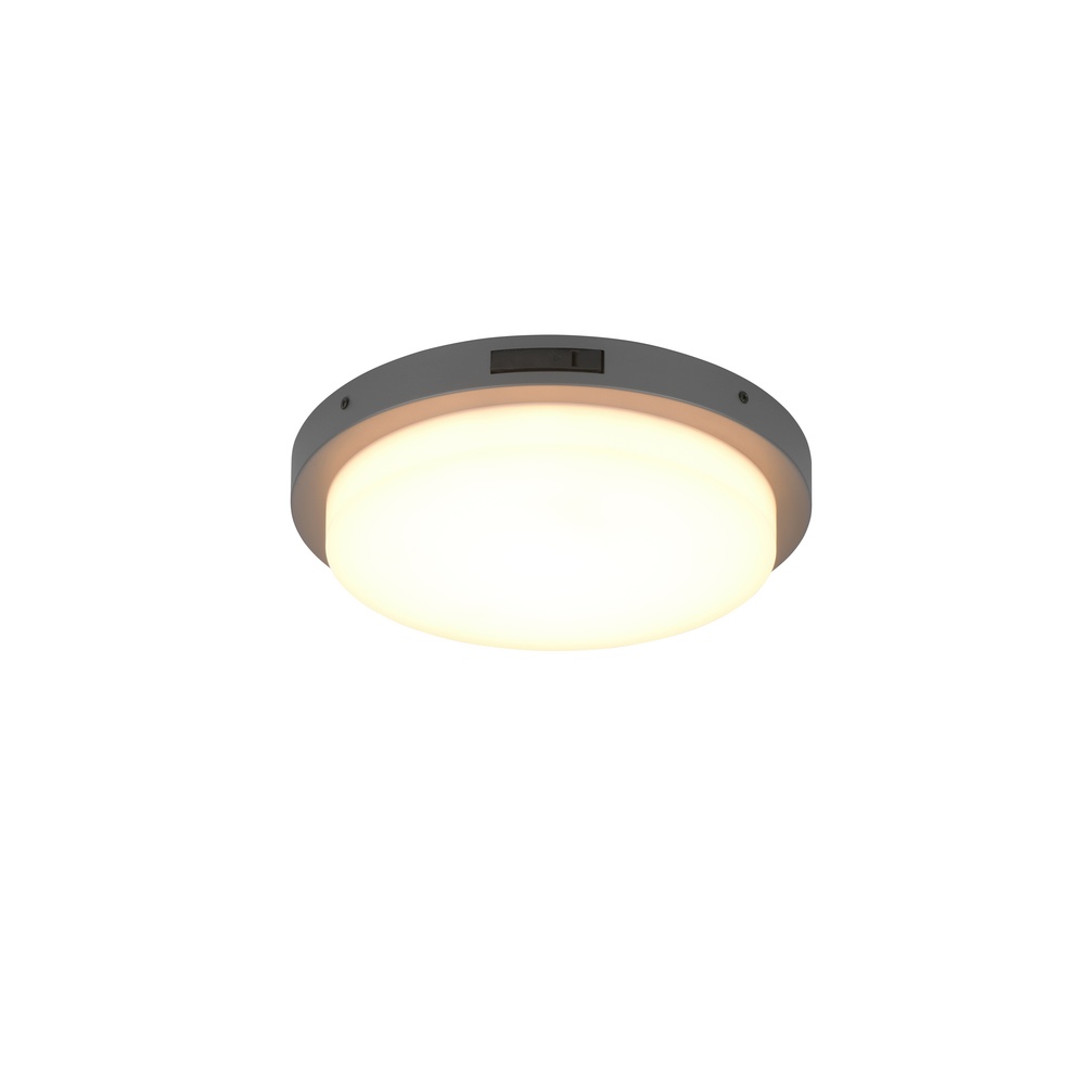Trio Plafondlamp Bermejo rond antraciet - 630369142