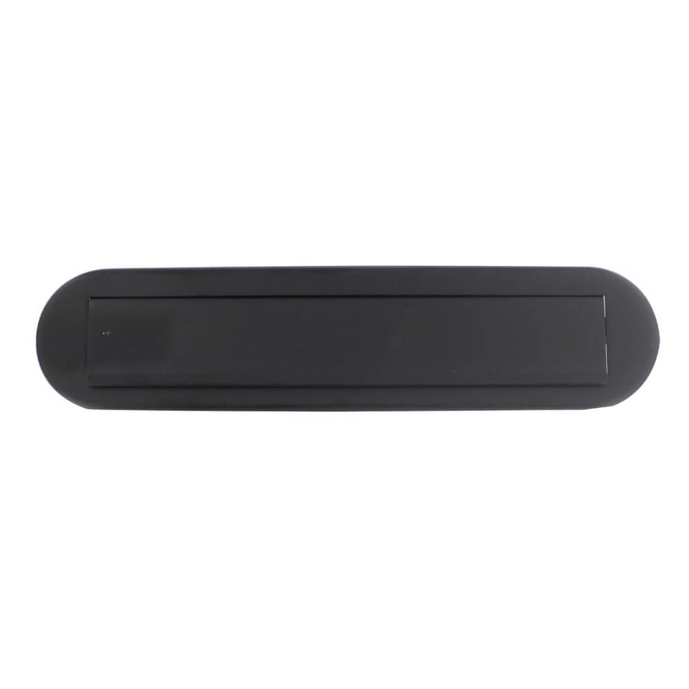 Intersteel Brievenbus met regenrandPosta ovaal zwart - 0023.400011