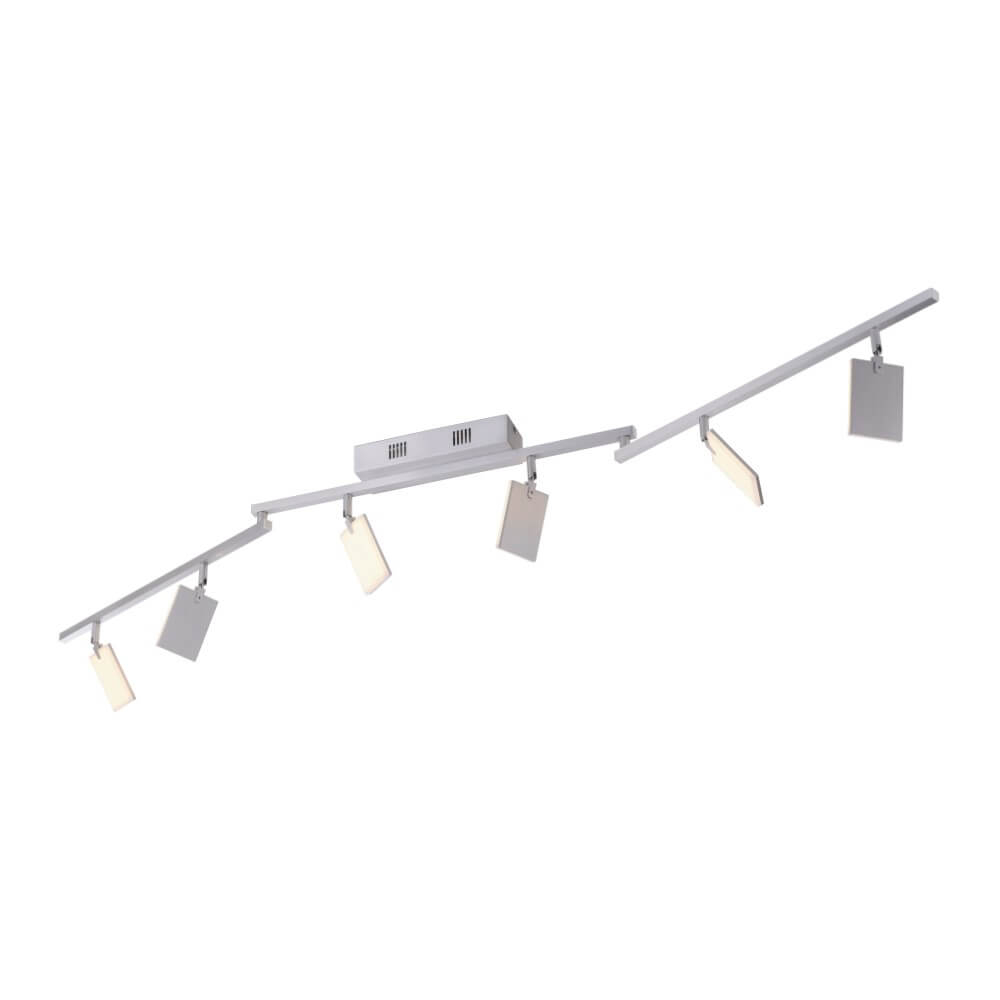 Paul Neuhaus PlafondlampPure Mira 6-lichts aluminium - 6358-95