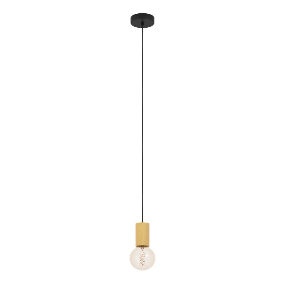 Eglo Houten pendelPozueta 1 E27 - 900801