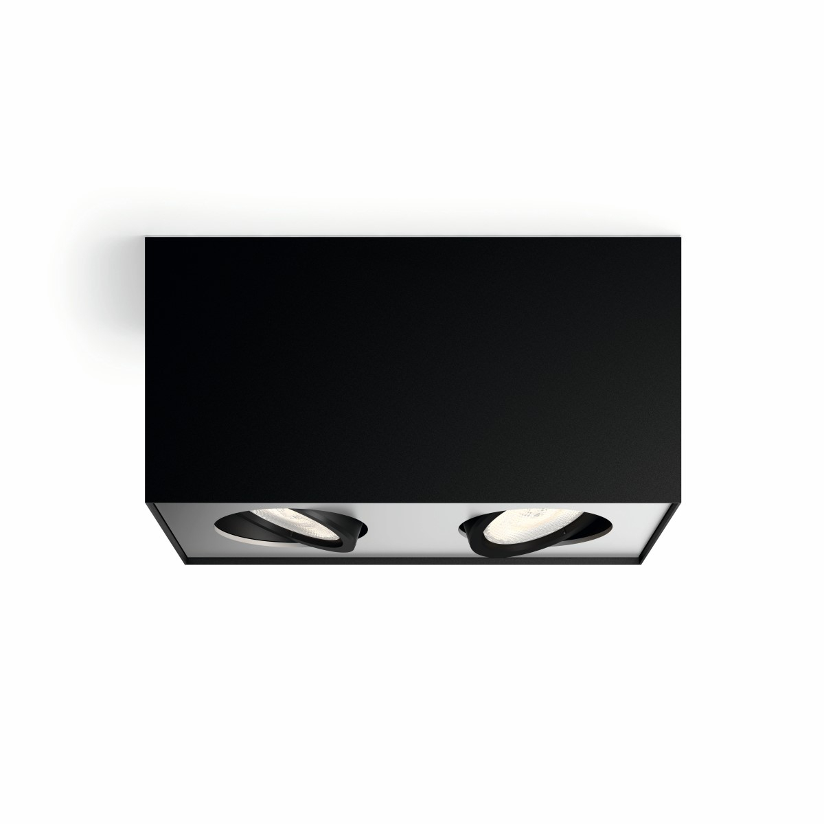 Philips SpotlampBox 2-lichts zwart - 5049230P0