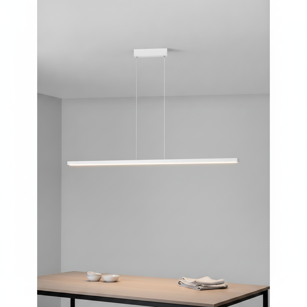 Lyora Rechte hanglamp Deos wit - 109385