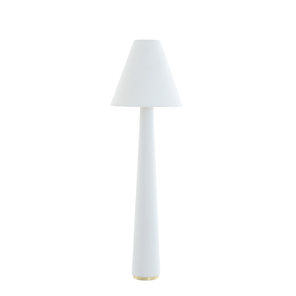 Light & Living Vloerlamp Devia Ø 50cm - bouclé - beige - 1891643