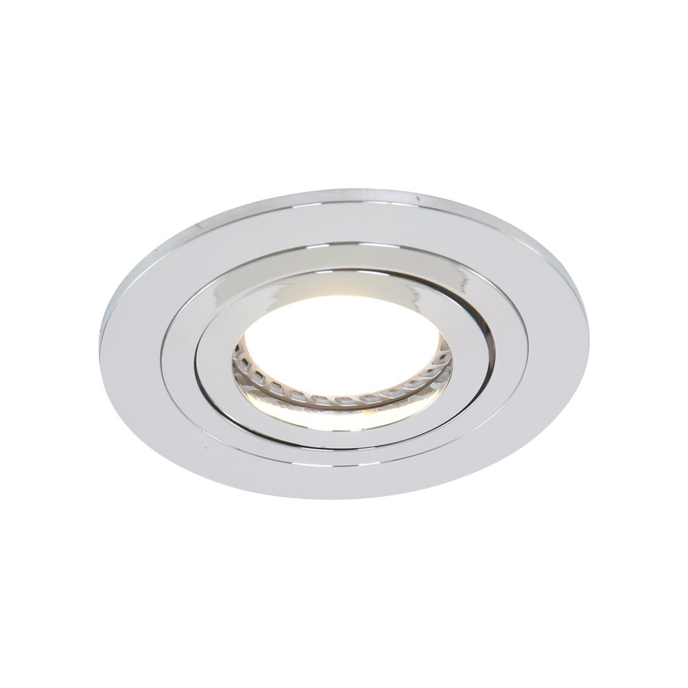 Steinhauer InbouwspotRound 10cm metaalgrijs - 7304CH