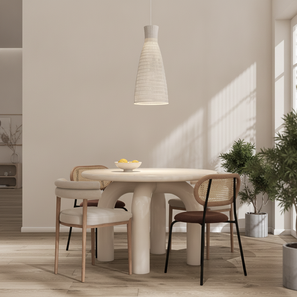 Lyora Witte hanglampNiro Ø 35cm - 9586620