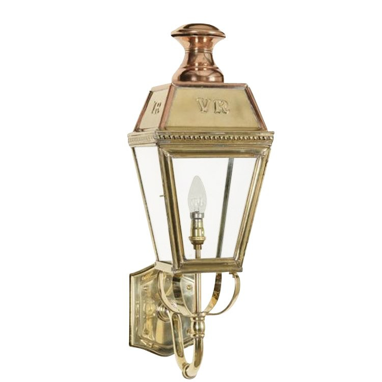 Limehouse Landelijk buitenlampKensington handgemaakt 65cm - gepoetst goud (PBUL) - 431