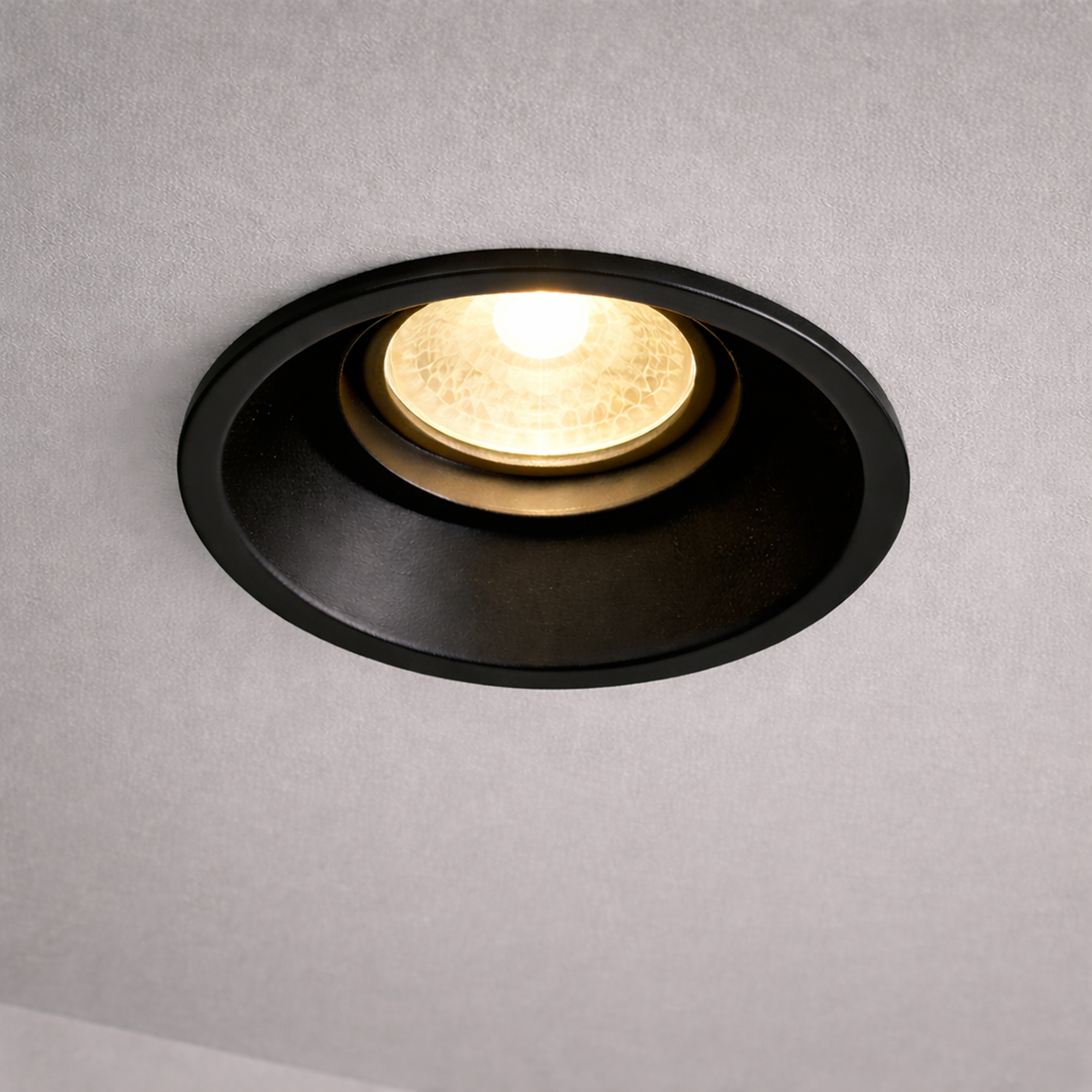 Lyora InbouwspotVela 2 zwart - 510648