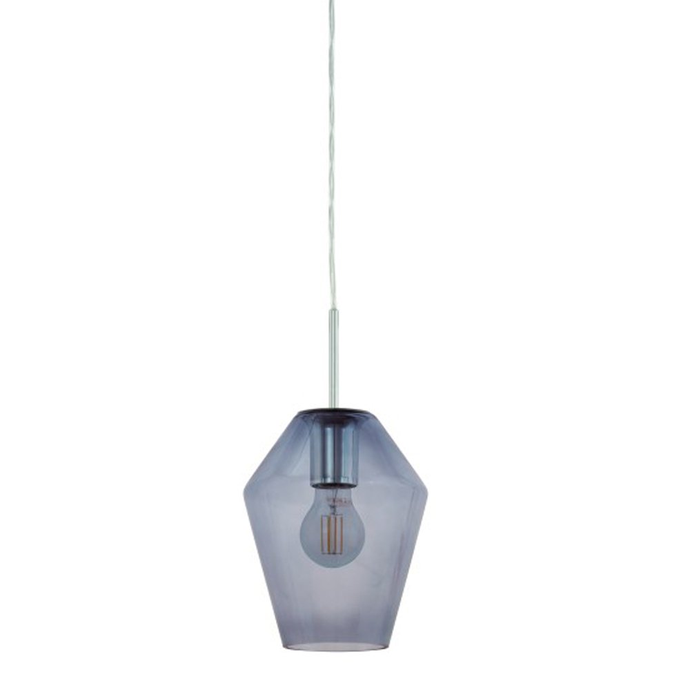 Eglo Hanglamp Murmillo chroom met smoke - 96773