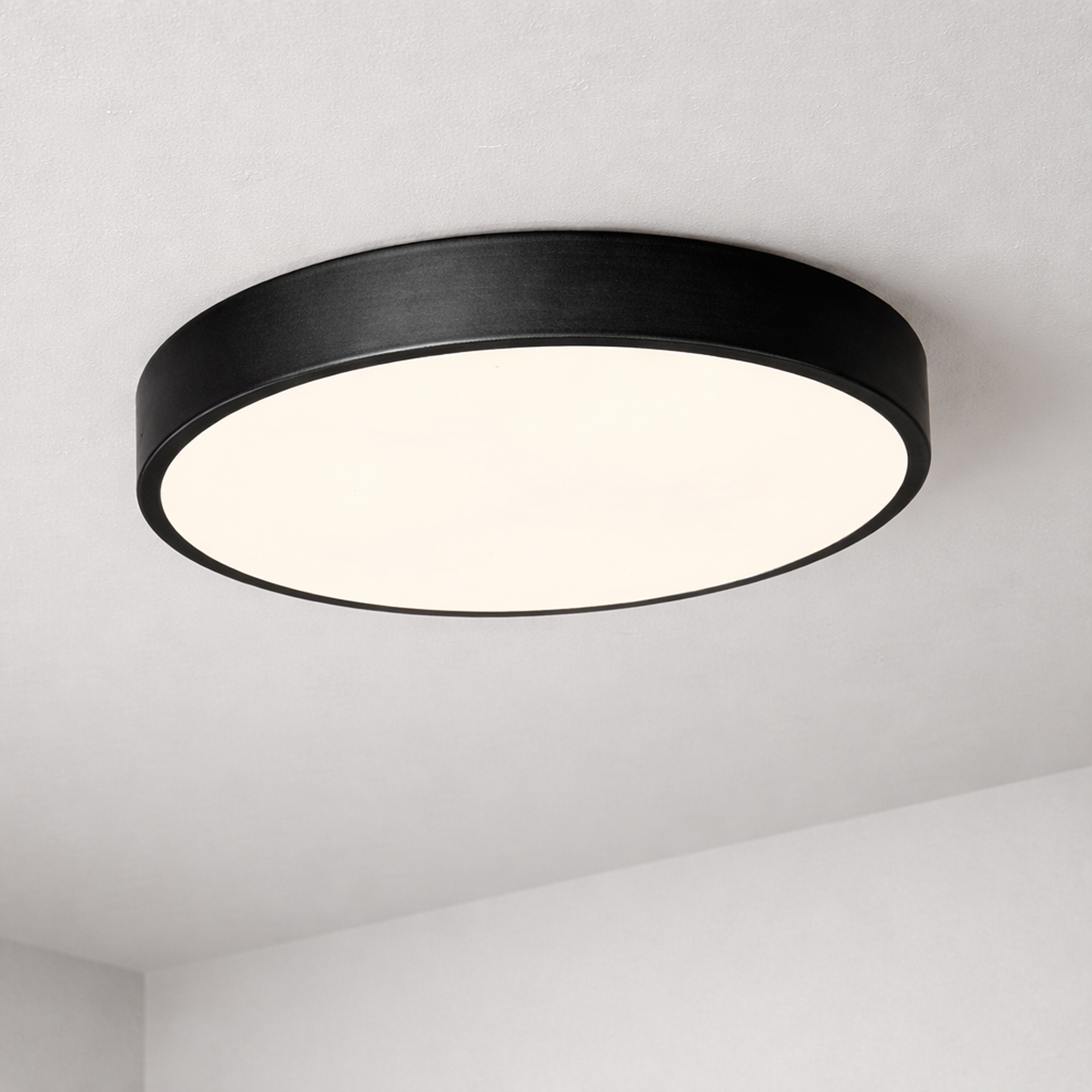 Lyora PlafonniereGrace Ø 30cm zwart - 510656
