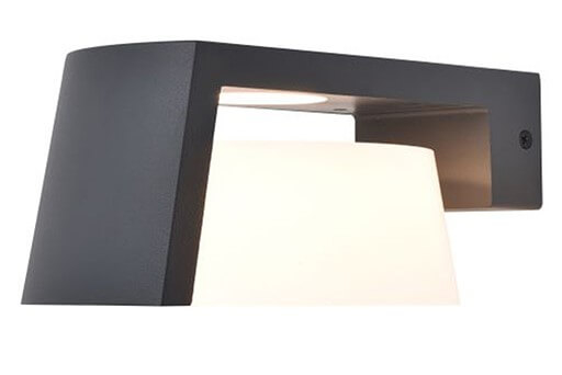 Lutec Antraciete wandlamp Moon design - 5206001118