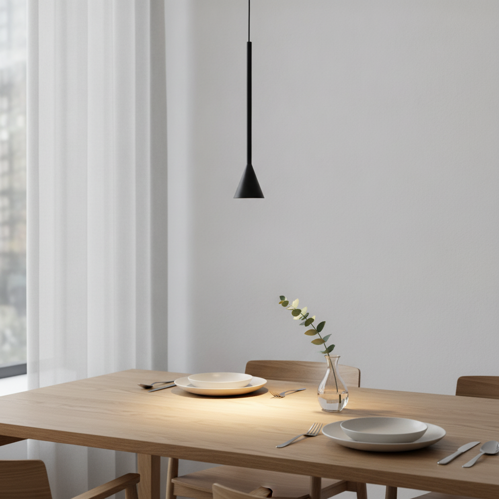 Lyora HanglampNet enkel zwart - 110184