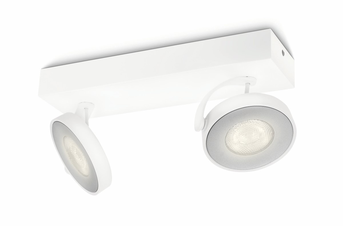 Philips SpotlampClockwork 2-lichts wit - 5317231P0