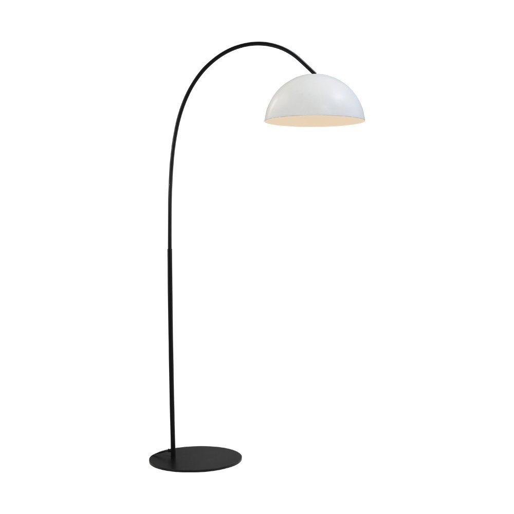 Masterlight VloerlampIndustria 186 wit met zwart - 1205-40-06-06