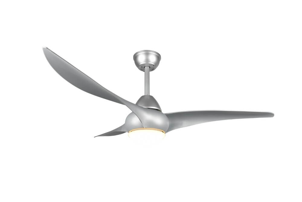 Trio Plafondventilator met lamp Alesund titaan - R67142187