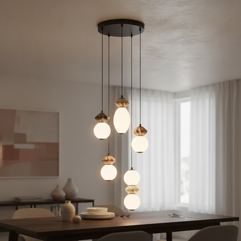 Lyora HanglampPallina 5-lichts - 9009305