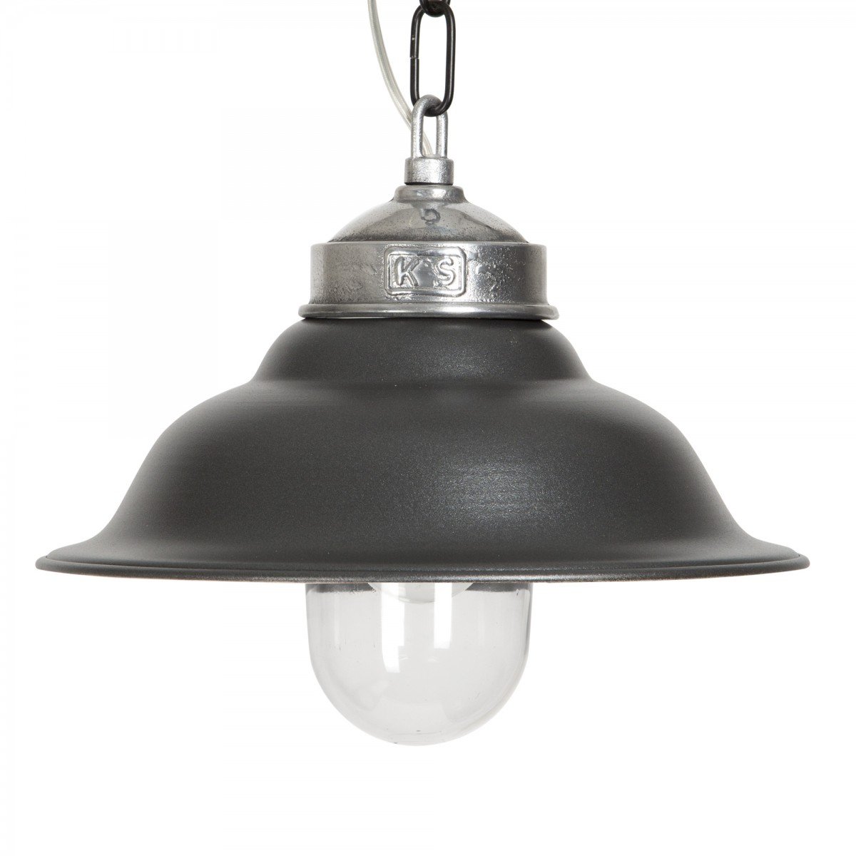 KS Verlichting Buiten hanglamp Porto Fino Antraciet met oudgrijs - 6571