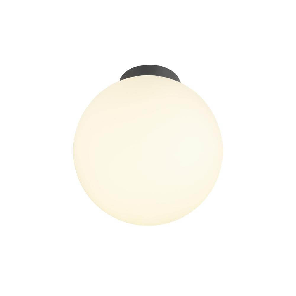 SLV PlafondlampSun 30 zwart bol Ø 30cm - 1008127