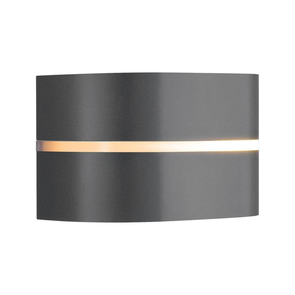 Nordlux Strakke wandlampSibelis antraciet - 2418311050