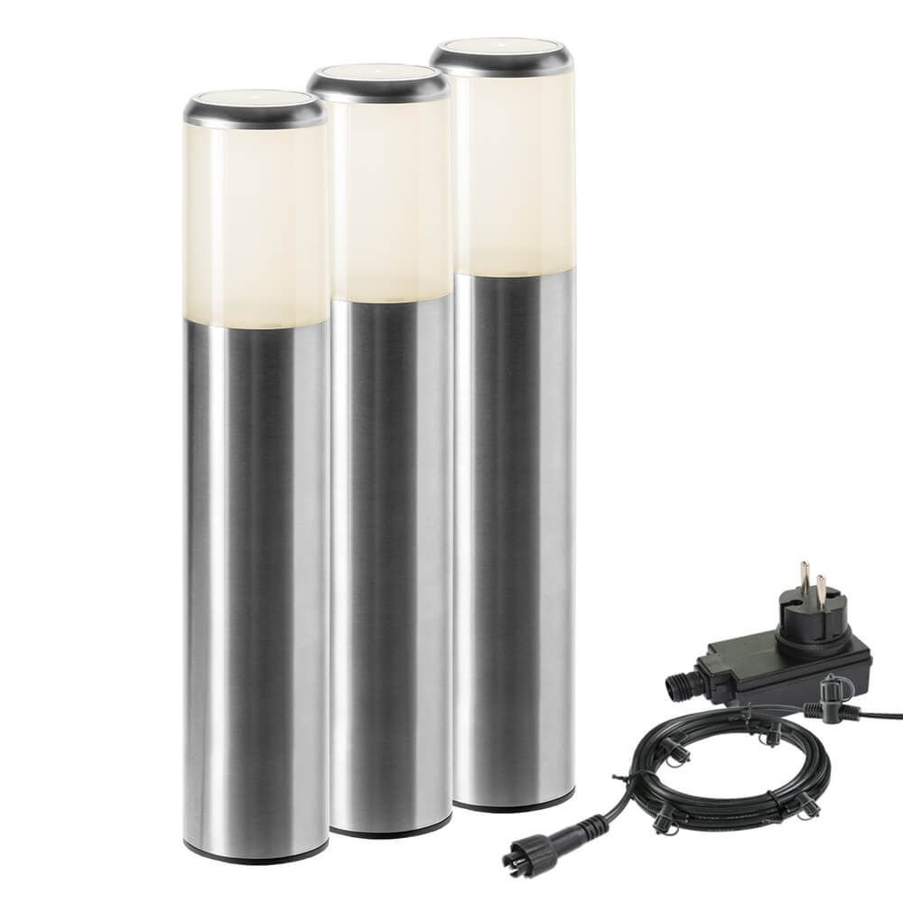 GardenLights Padverlichting Novu set van 3 - 4142603