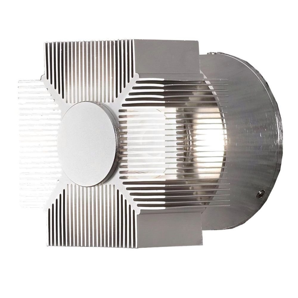 KonstSmide Design wandspot Monza met LED metaalgrijs - 7943-310