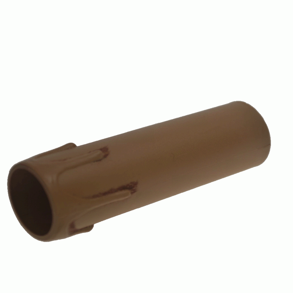 Fittinghuls Pod - 10cm met druipkaars effect Vtac 8717692021726