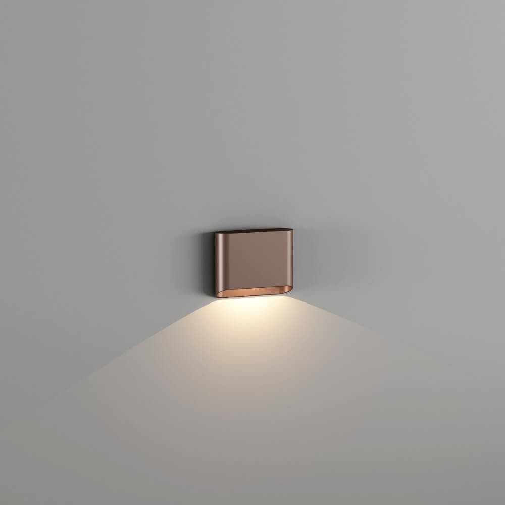 Artdelight WandlampDiaz 1L Brons geborsteld - WL DIAZ-1L BG afbeelding