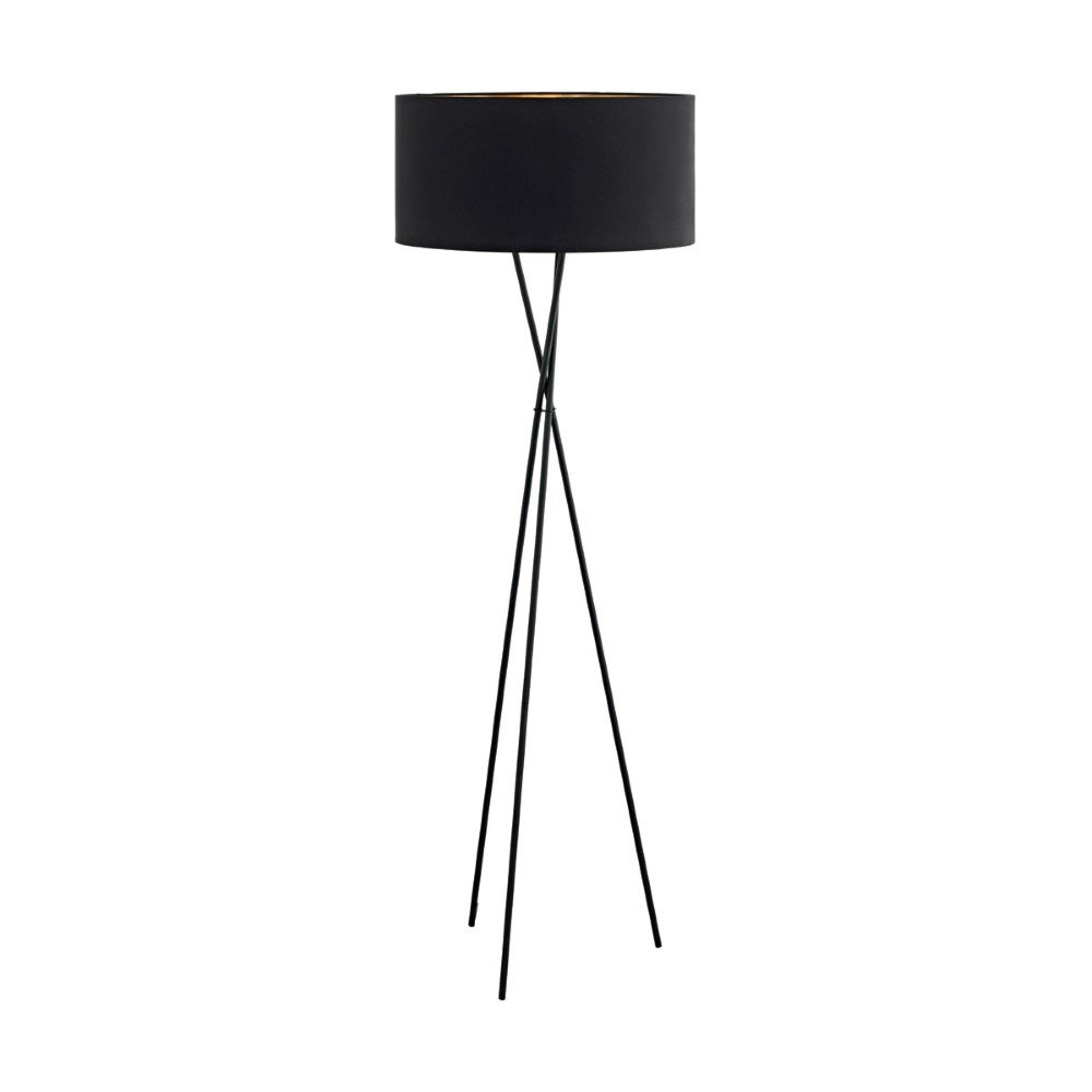 Eglo Vloerlamp Fondachelli Tripod zwart met goud - 95541