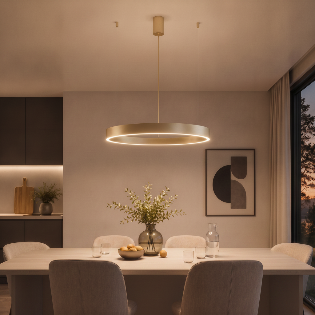 Lyora HanglampMotif goud Ø 60cm 2700-6500K - 110202