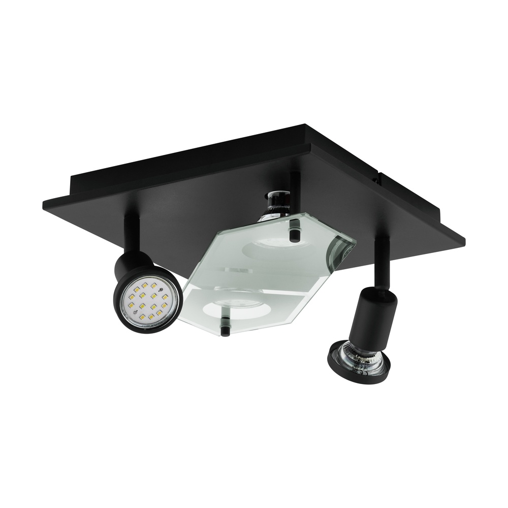 Eglo Plafondlamp Cabo 2 zwart - 75217