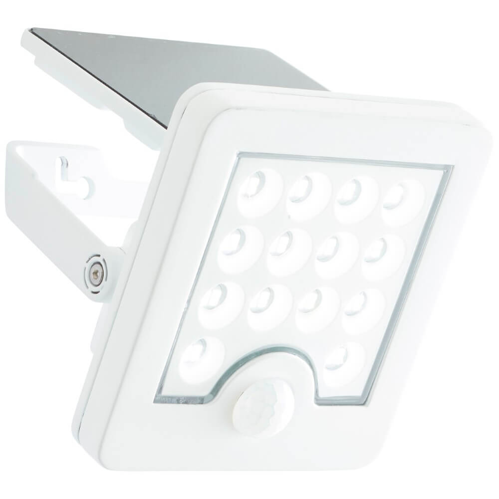 Brilliant Witte muurlampLuton solar - G40420/05