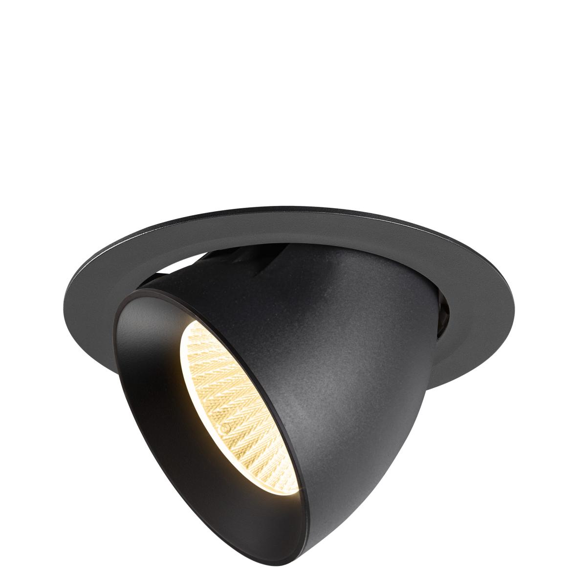 SLV InbouwspotNuminos Gimble XL zwart 3000K - 40gr - 1009885