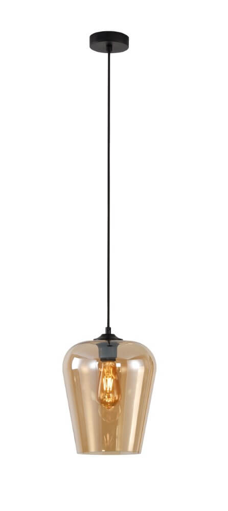 Artdelight HanglampTombo amber Ø 23cm - HL TOMBO-23 AM