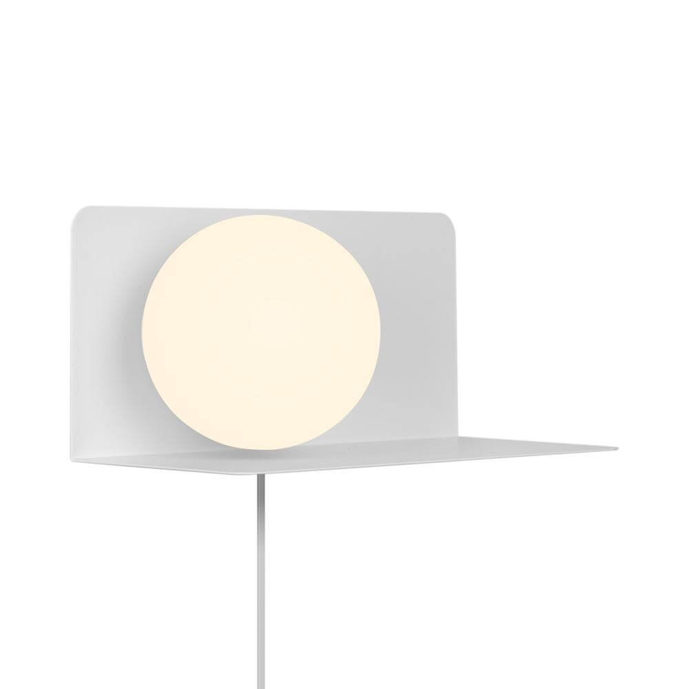 Nordlux Muurlamp met bolLilibeth wit - 2312931001