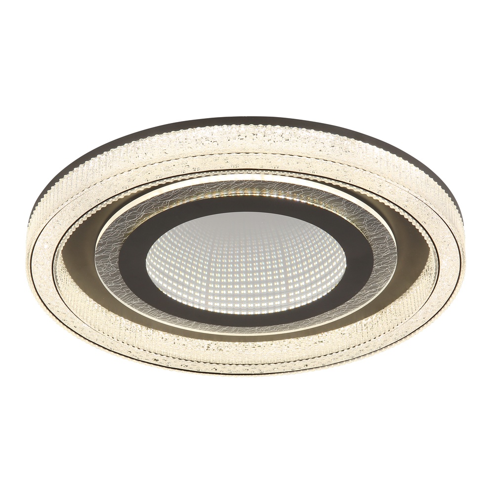 Globo Plafondlamp Alsuna antraciet met uniek effect - 48557-48