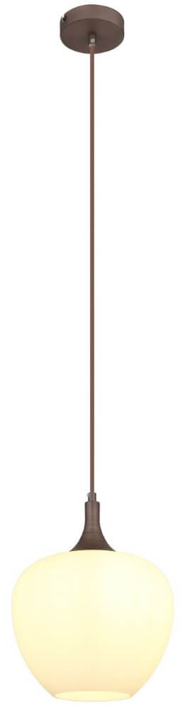 Globo Bruine hanglampMaxy 1-lichts Ø 24cm - 15548HC