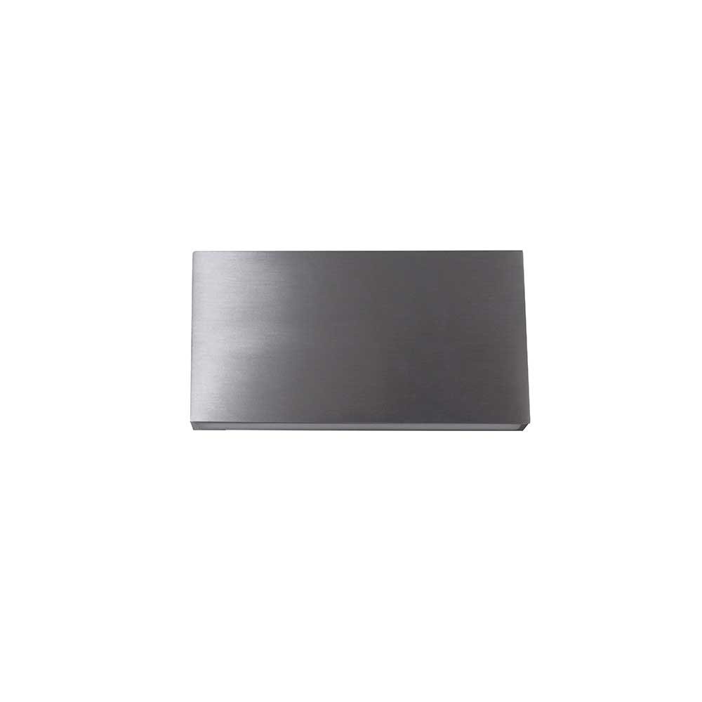 Artdelight Buitenlamp up downBox 17cm-aluminium - WL BOX ALU