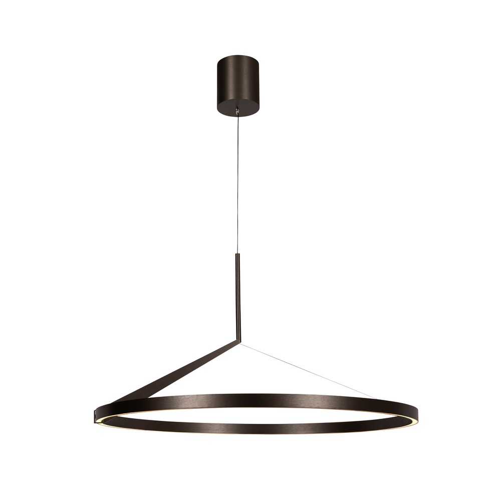 Premium by Lucide Strakke led hanglampApplause geborsteld metaal - Ø 80cm - 23400/80/15