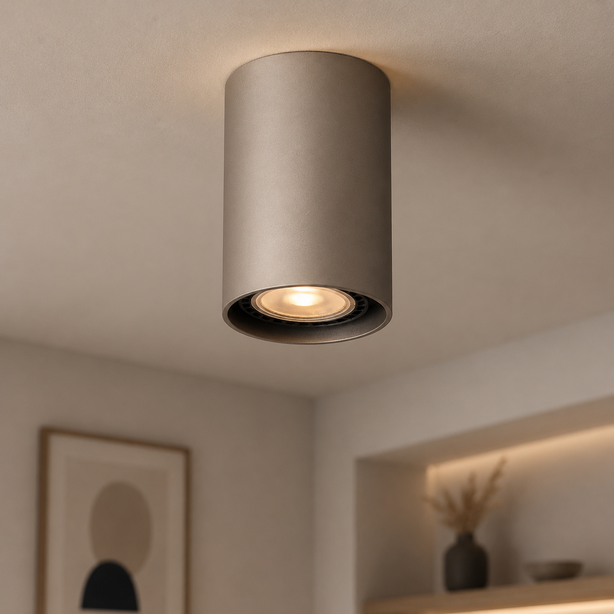 Artdelight Design opbouwspotRoulo champagne - WL ROULO1 CP