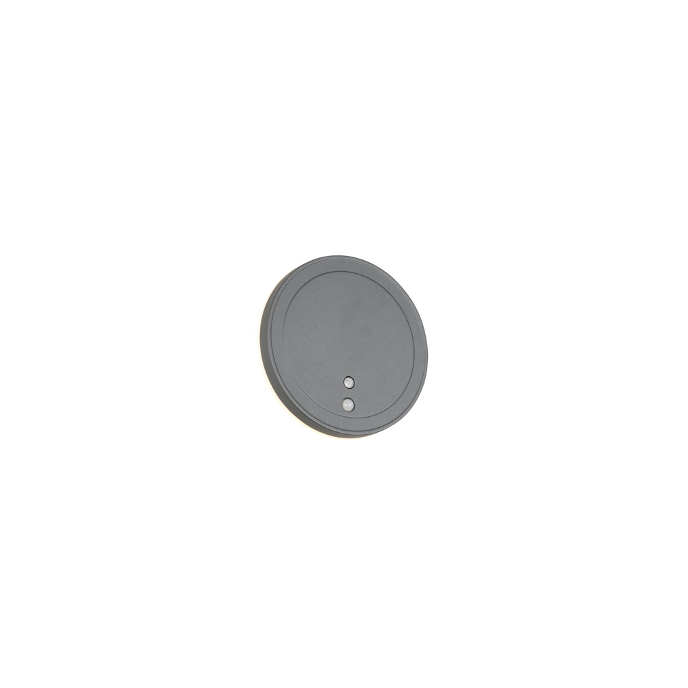 Trio Design wandlampFortaleza rond antraciet - R23056142