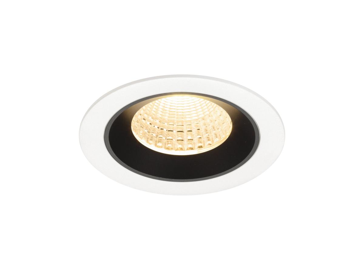 SLV InbouwspotNuminos M wit/zwart 2700K - 55gr - 1009610