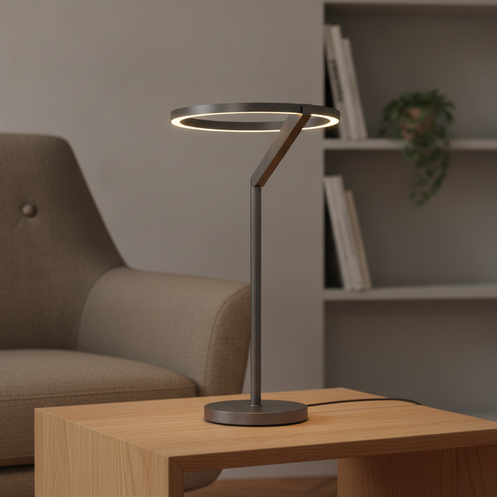 Lyora Design tafellamp Tilia nikkel - 110881