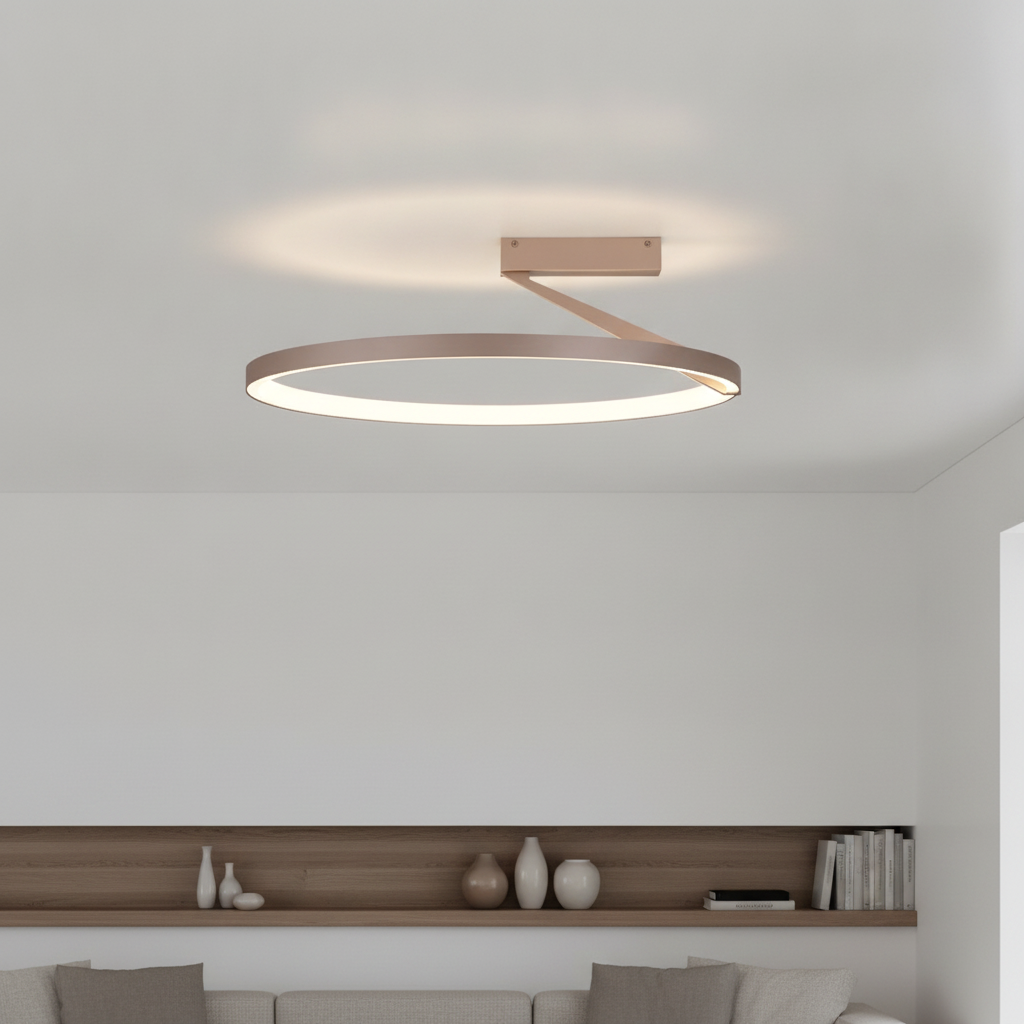Lyora Design plafondlampTilia mokka bruin - 110886
